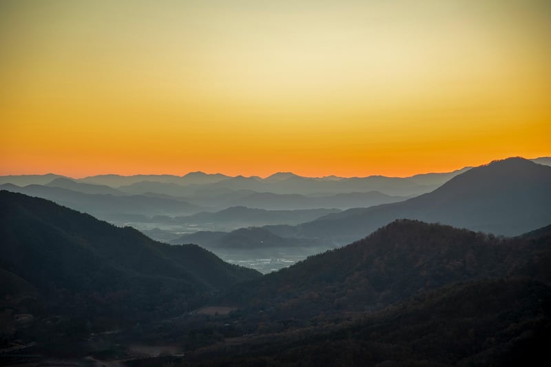 Sunrise meditation